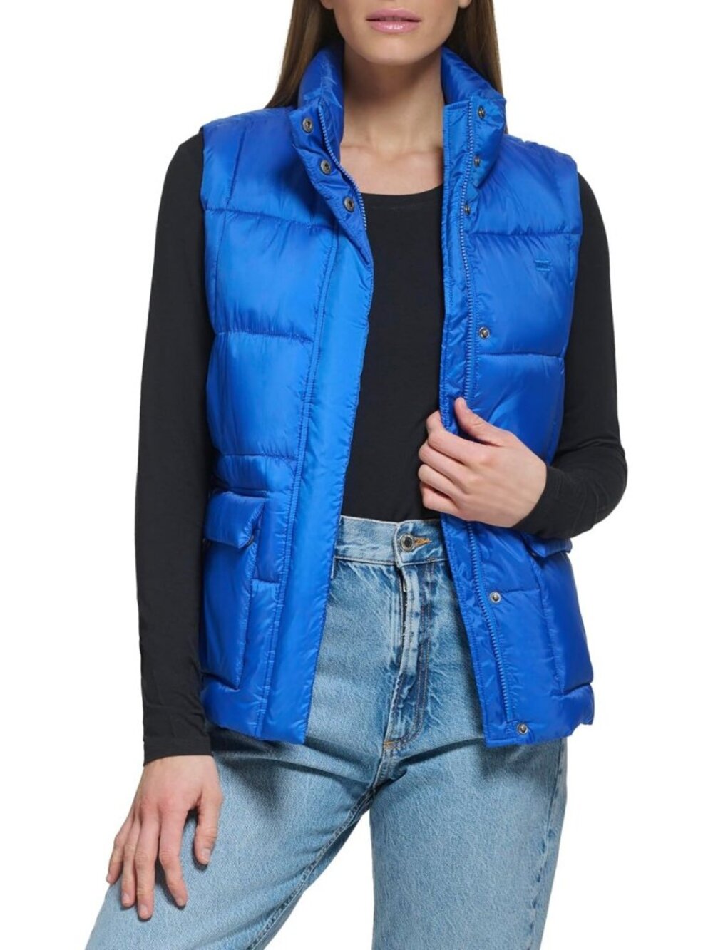 Sporty Quilted Puffer Vest for Women | Stylish Warm Layering Piece